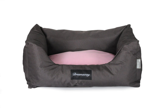 Cuccia Fabotex - Dreamaway Boston - Nero/Rosa - 80x62x22 cm