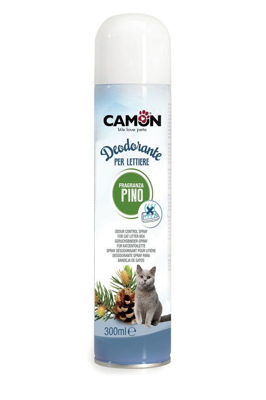 Camon - Deodorante Spray per Lettiera al Pino - 300ml