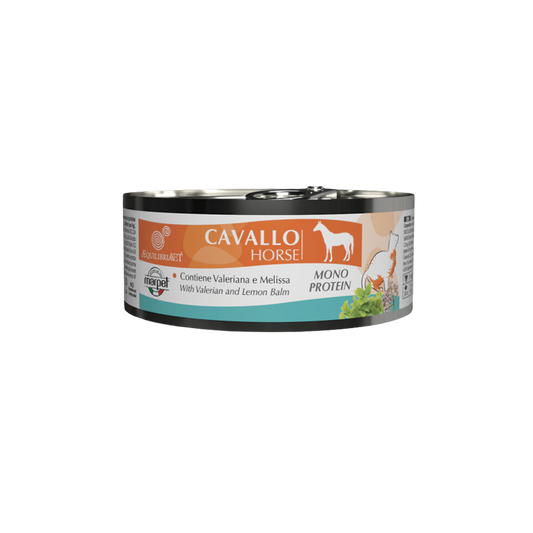 Marpet AEquilibriavet - Cibo umido per gatti adulti - Cavallo 85g