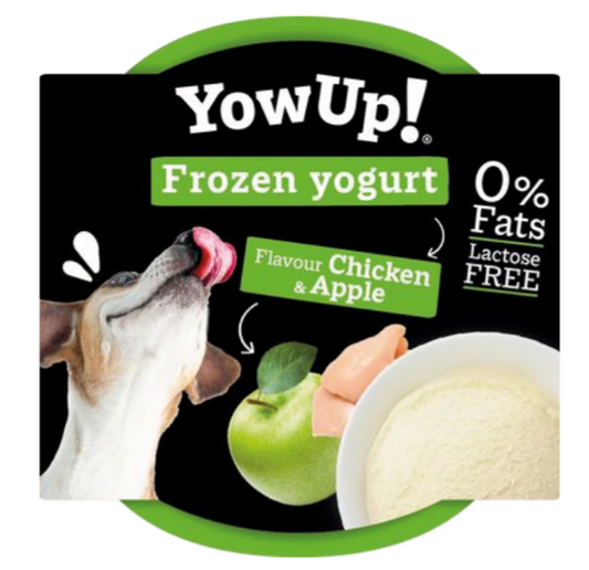 Yowup - Frozen Yogurt GELATO al gusto di Pollo e Mela - 110gr