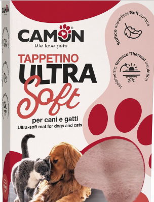 Tappetino ULTRA soft color ROSA ANTICO per cani e gatti  60X40 cm- Camon